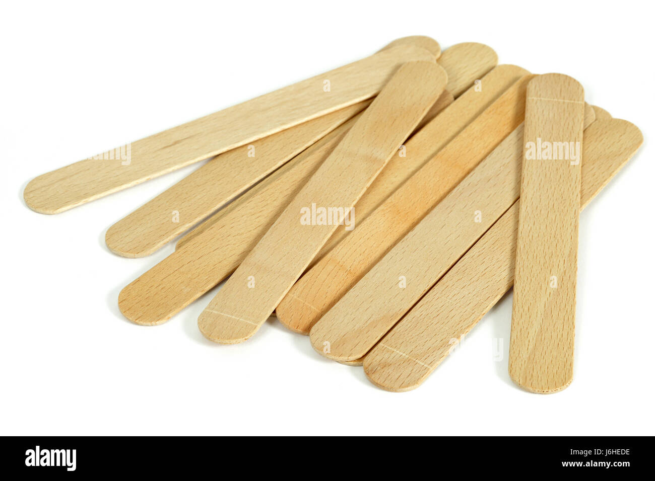 Human mouth with wooden tongue depressor Vector Image