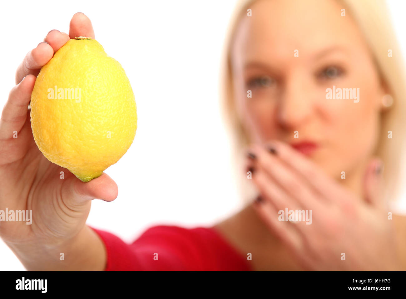 woman health lemon citron blond nutrition yellow woman indicate show