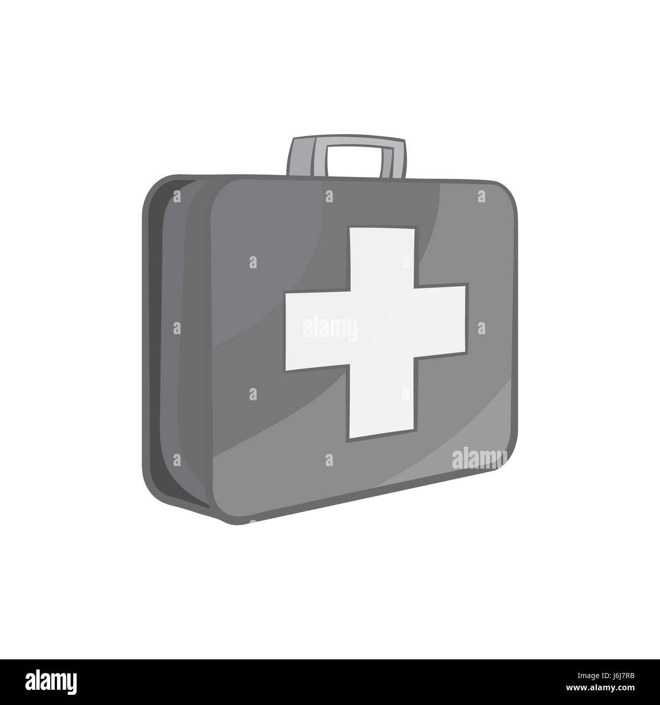First aid kit icon, black monochrome style Stock Vector Image & Art - Alamy
