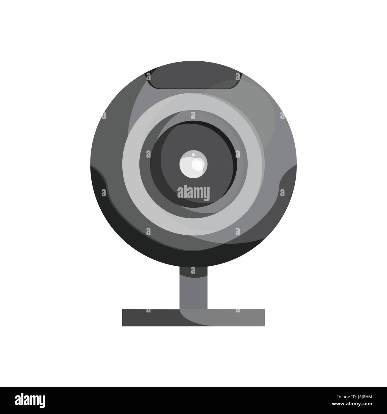 Webcam icon, black monochrome style Stock Vector Image & Art - Alamy