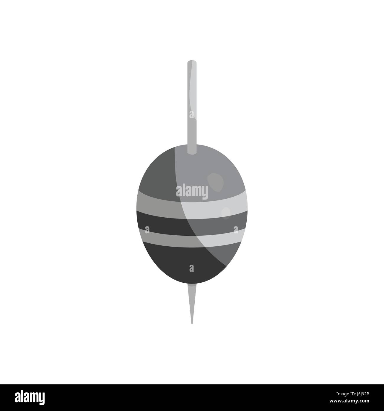 Fishing float icon, black monochrome style Stock Vector Image & Art Alamy