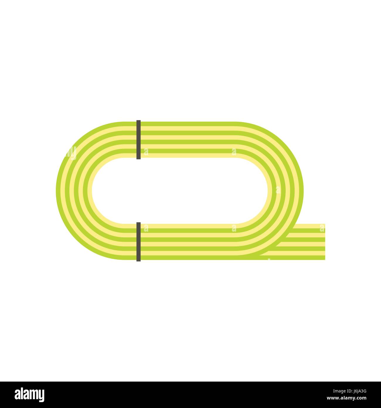 Athletic stadium icon, flat style Stock Vector Image & Art - Alamy