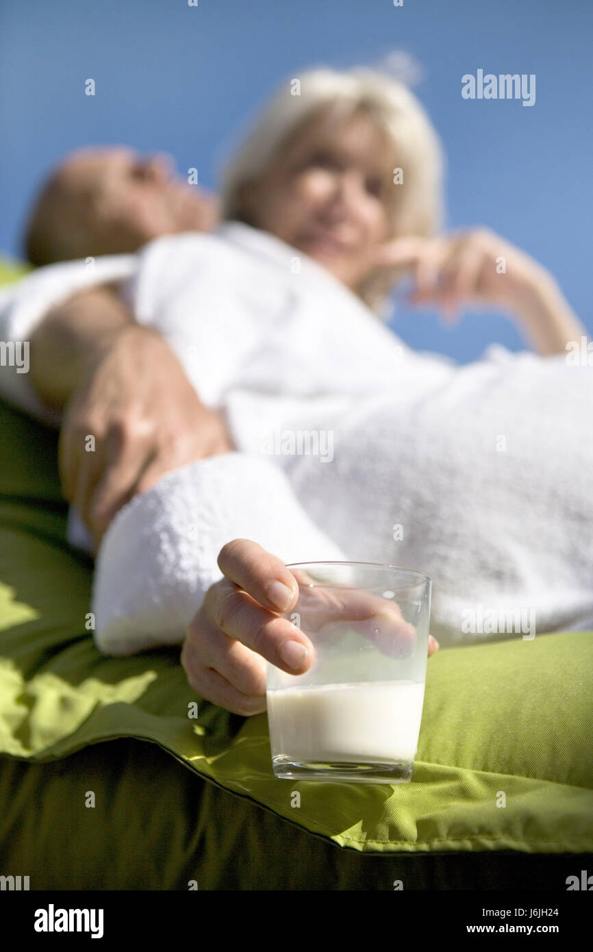 front view bathrobe seniors senior citizens the elderly elderly people