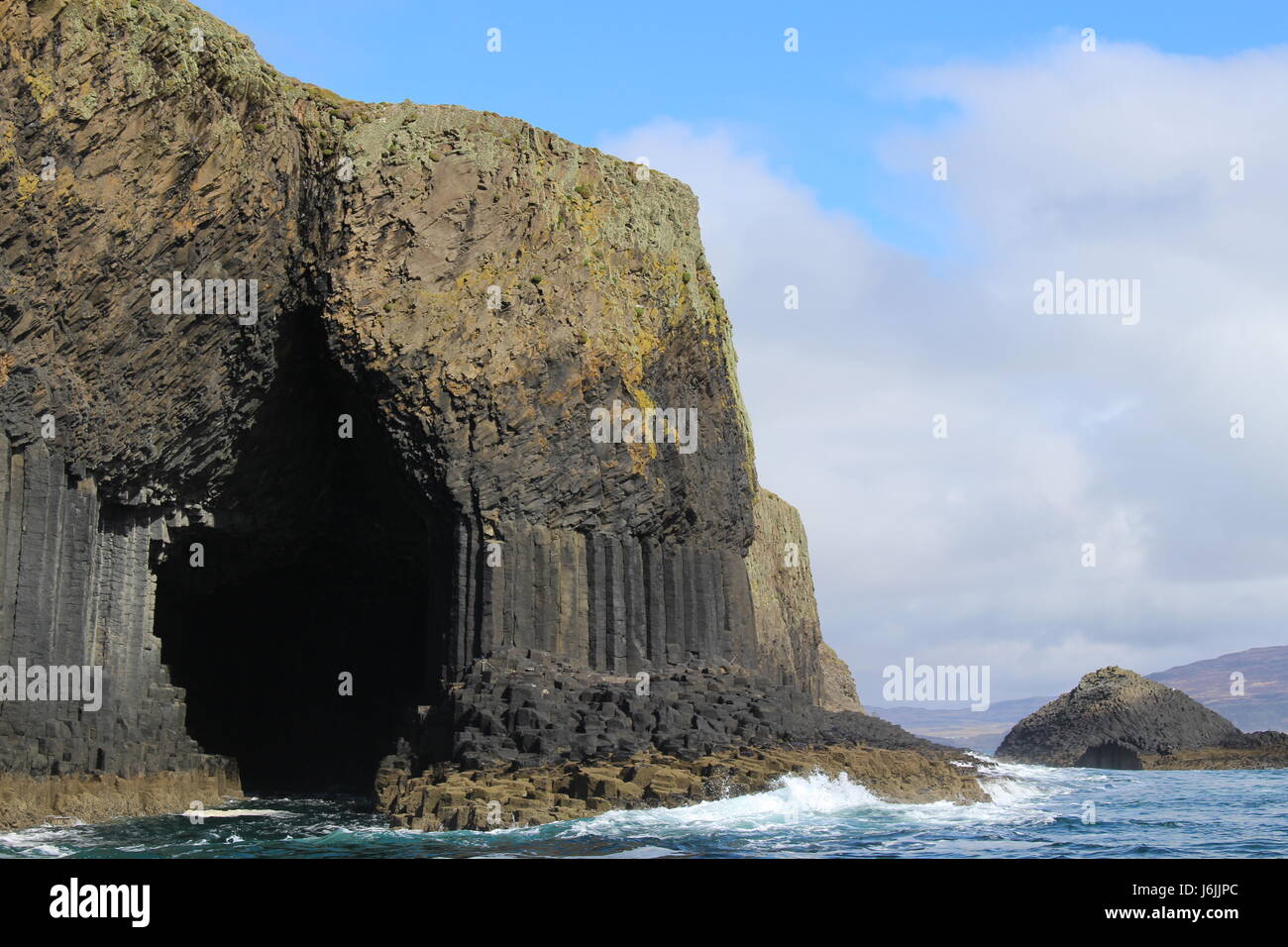 Fingal's Cave, Isle of Staffa Stock Photo