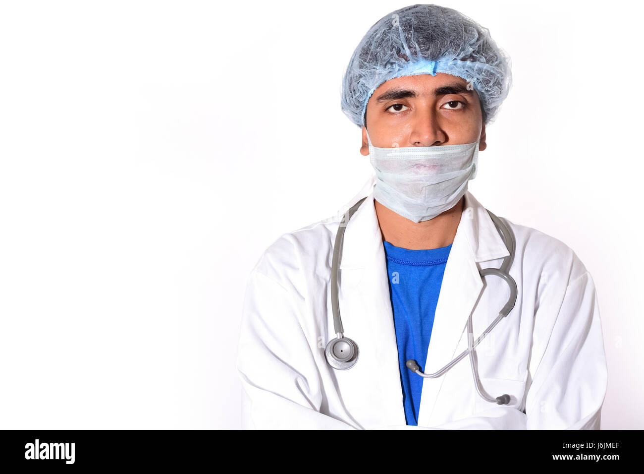 Handsome doctor portrait hi-res stock photography and images - Alamy