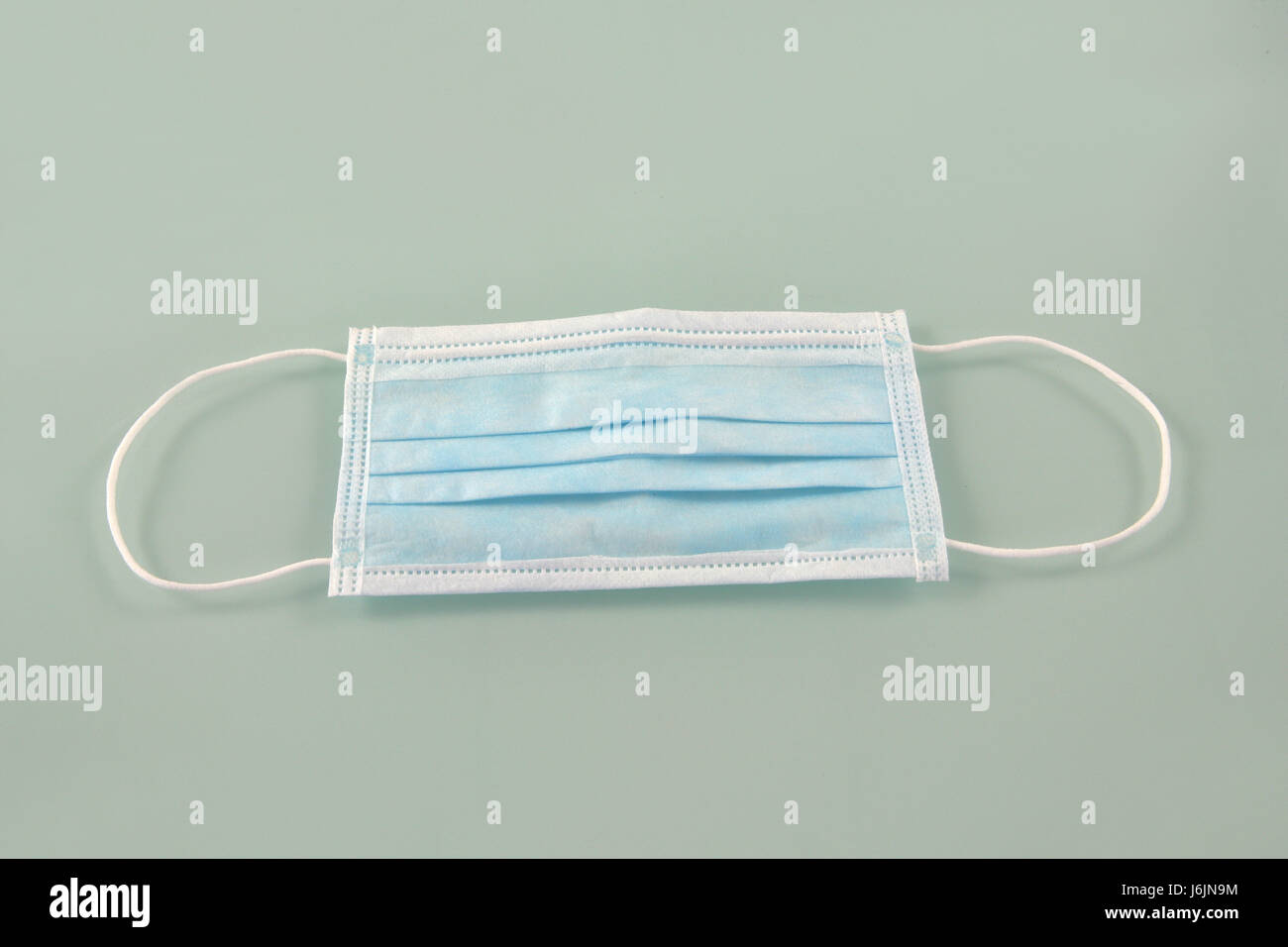 Horizontal Mask object horizontal mask hygiene disposable medical accessories on green ...