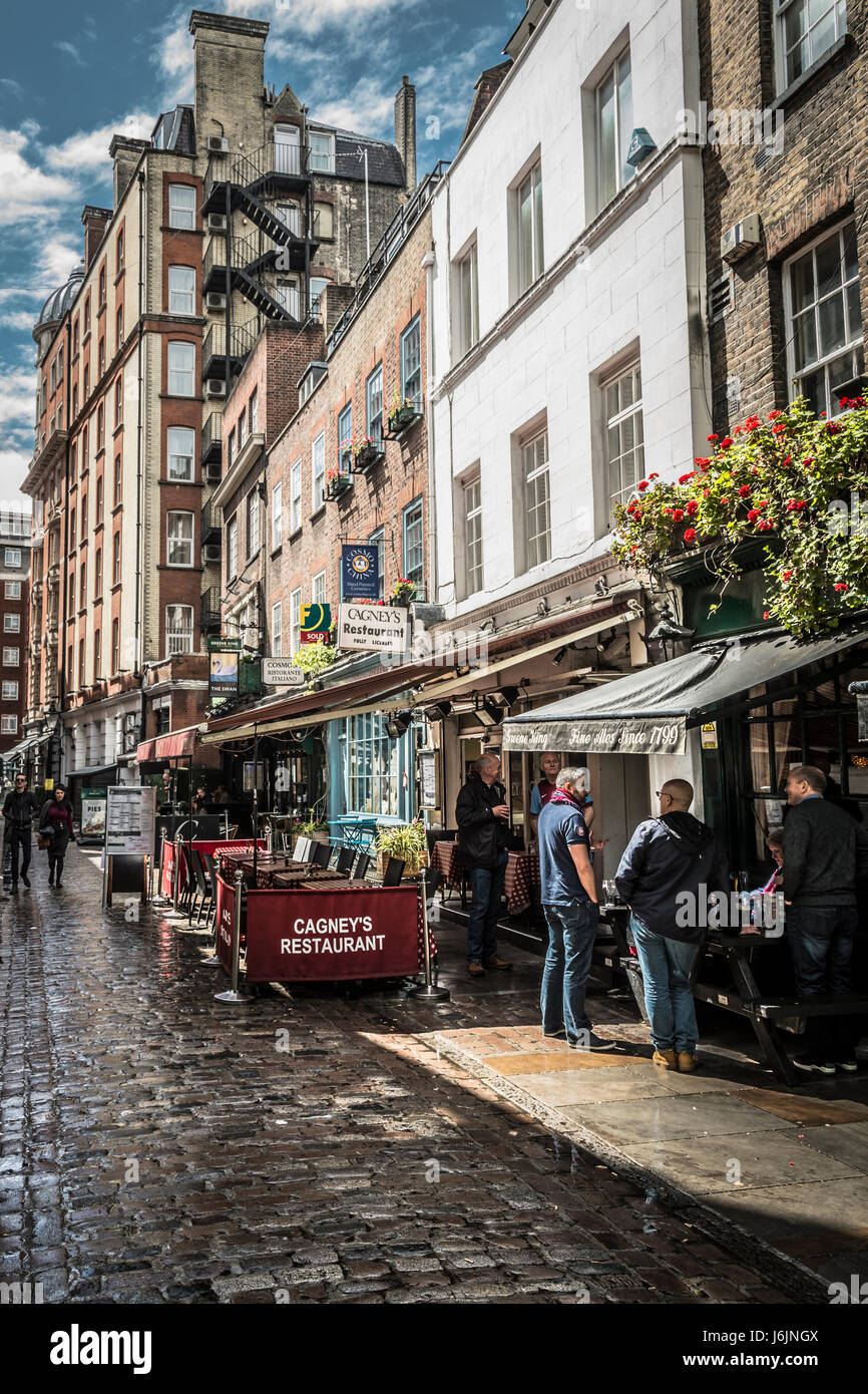 Cosmo Place near Queen Square in London's Bloomsbury Area Stock Photo