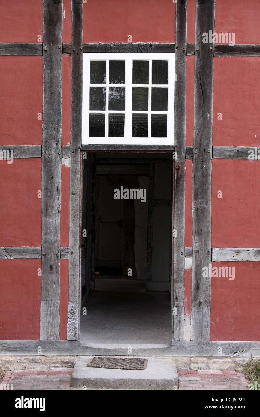 Entrance Door Frame Work Open Front Door Opened House