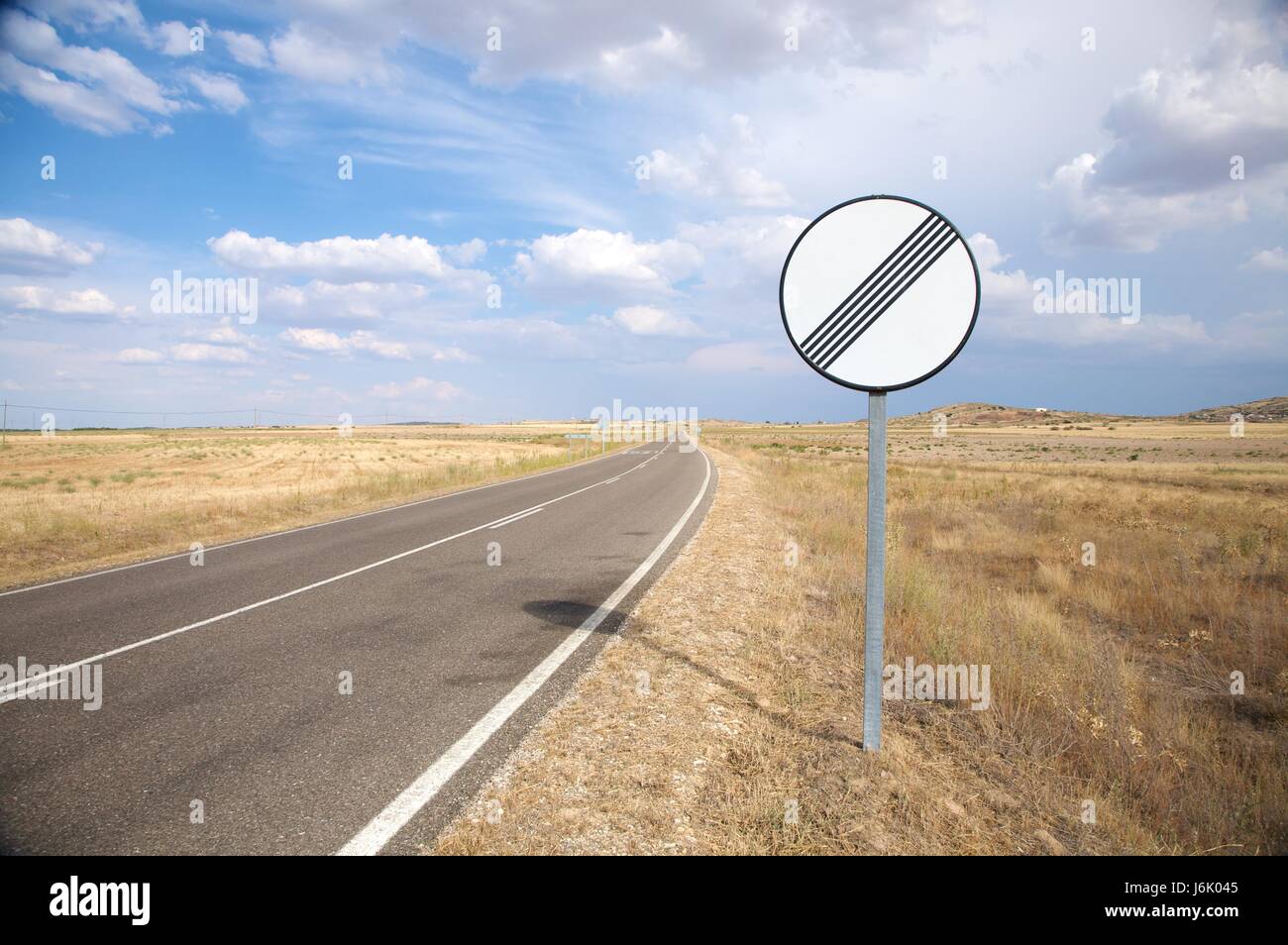 sign signal traffic transportation motorway highway circle paint icon road Stock Photo