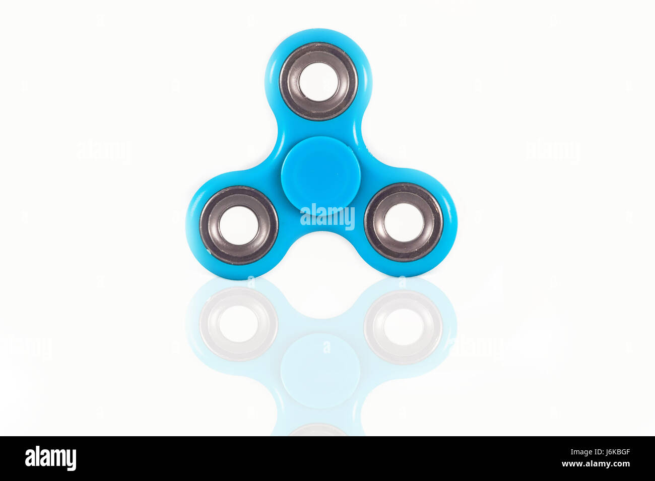 Fidget Spinner in white isolated background for stress release during ...