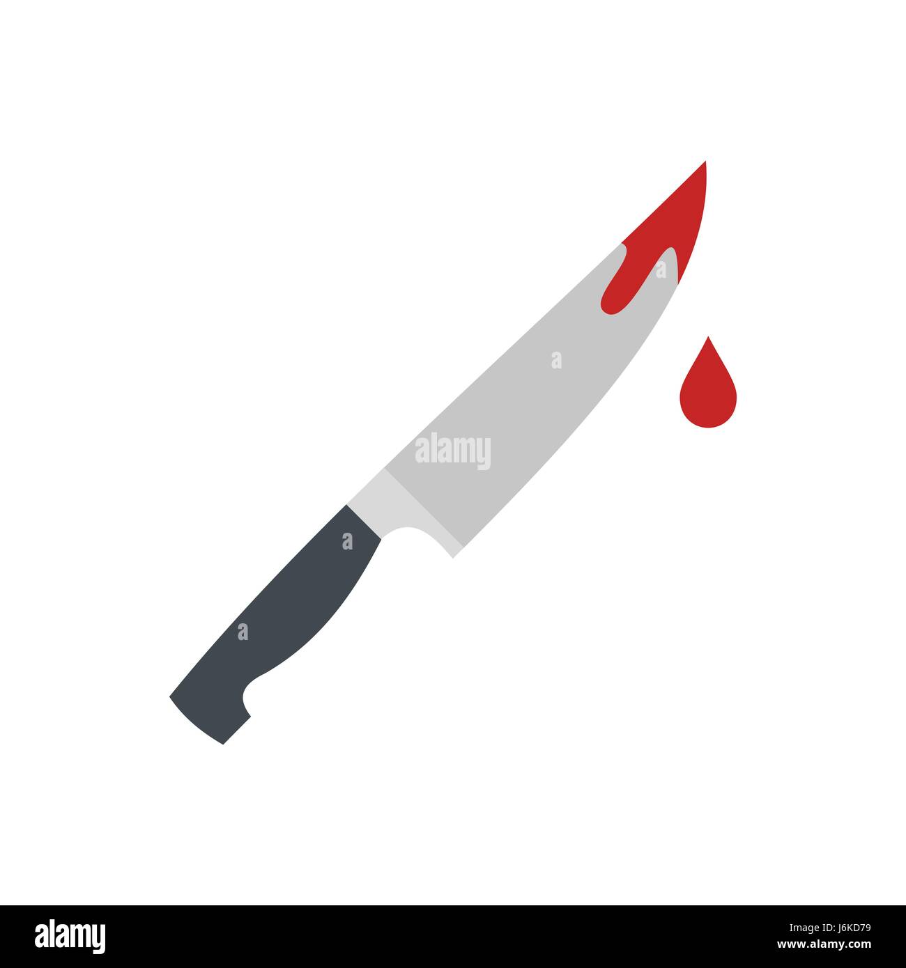 Bloody dagger Stock Vector Images - Alamy