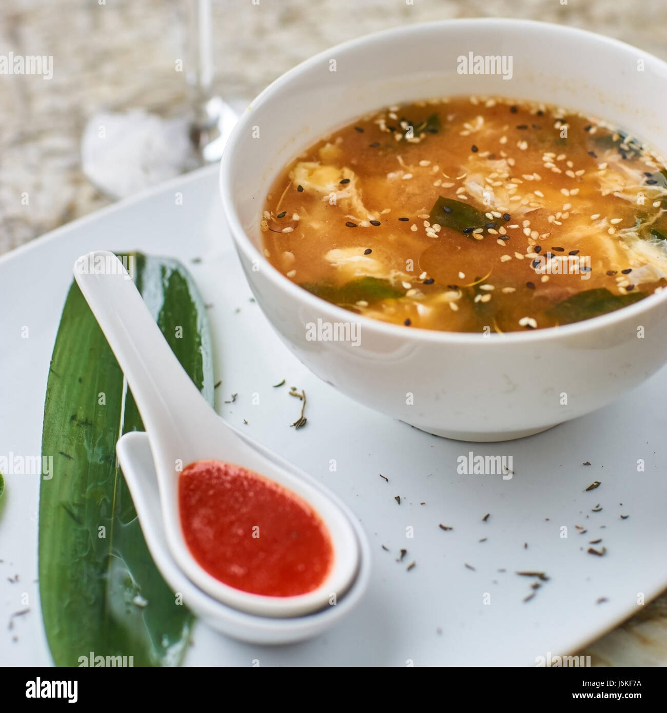 Spicy korean kimchi soup Stock Photo - Alamy