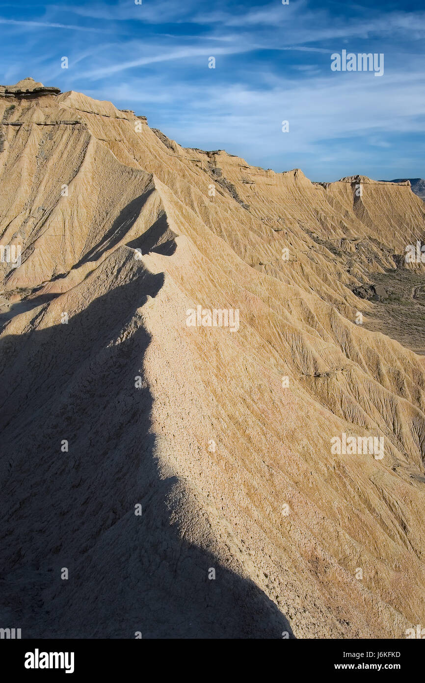 Desert Wasteland Spain Real Nature Natural Colour Mountains Europe Stock Photo Alamy