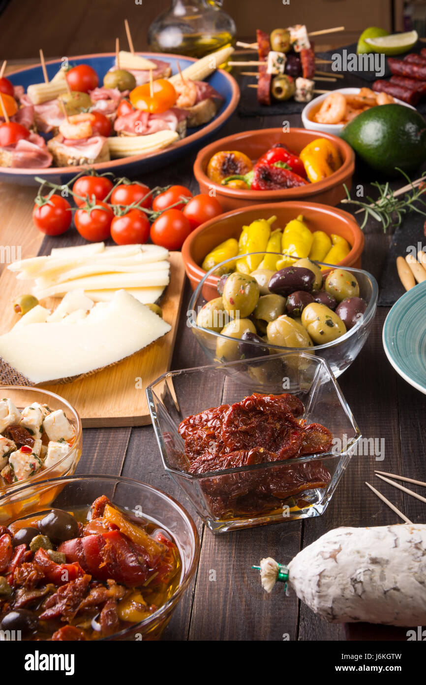 Varied mediterranean cuisine hi-res stock photography and images - Alamy