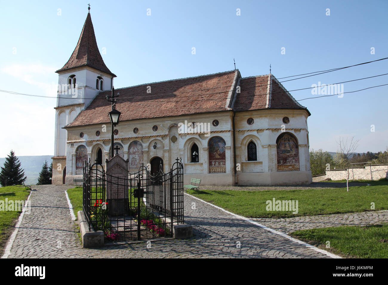 church orthodox romania transylvania travel religion monument culture holiday Stock Photo