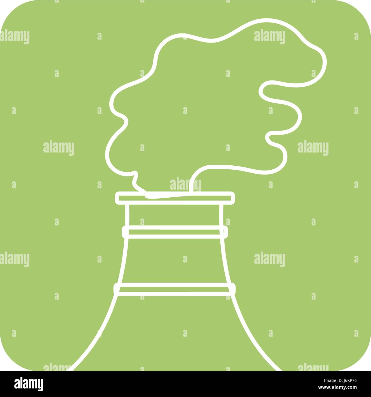 Polution Label label pollution factory contaminating the environment of planet Stock ...