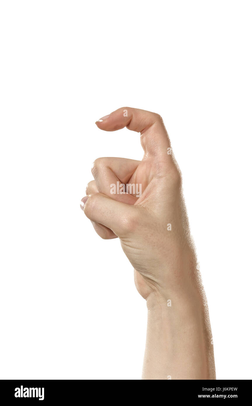 sign signal finger language alphabet ABC woman sign signal talk ...