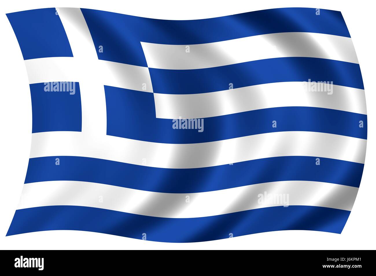 greece flag national greece illustration flag blow colour nation national Stock Photo