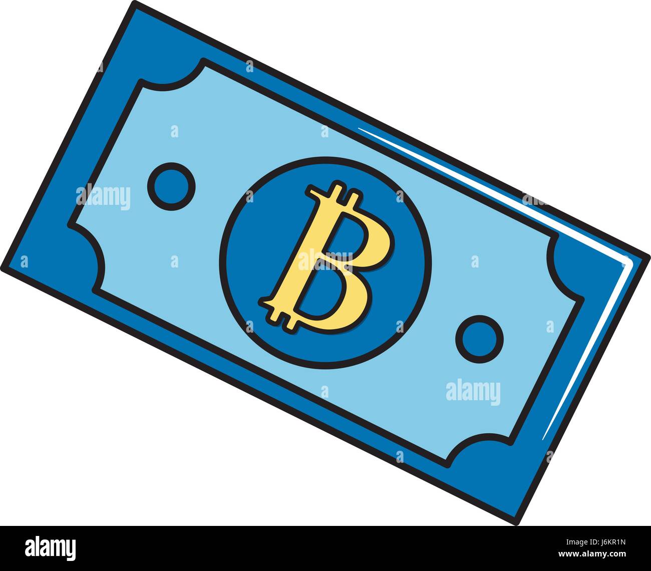 Bitcoin bill Stock Vector Images - Alamy