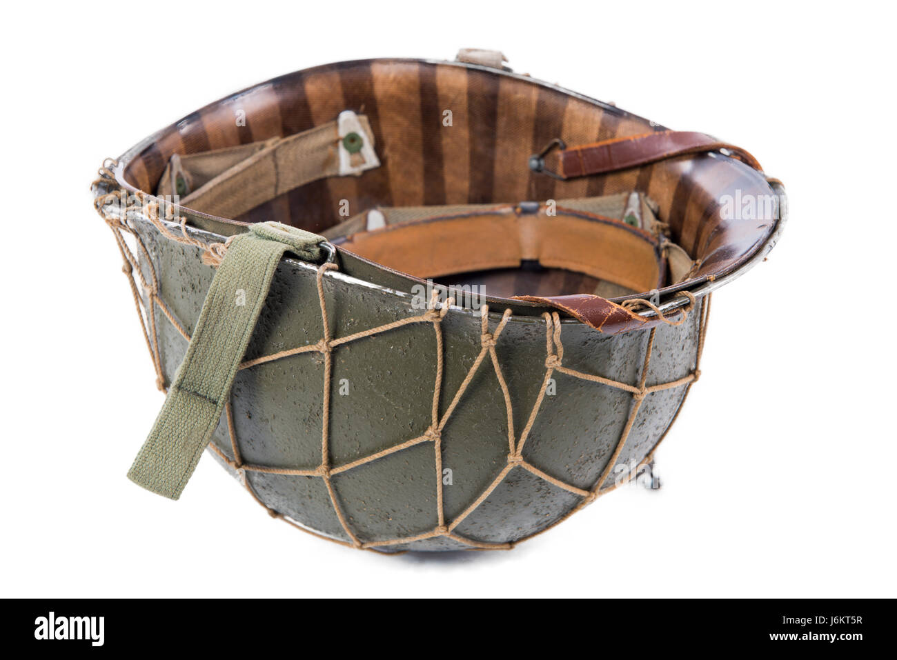 American ww2 military helmet isolated on white background Stock Photo ...