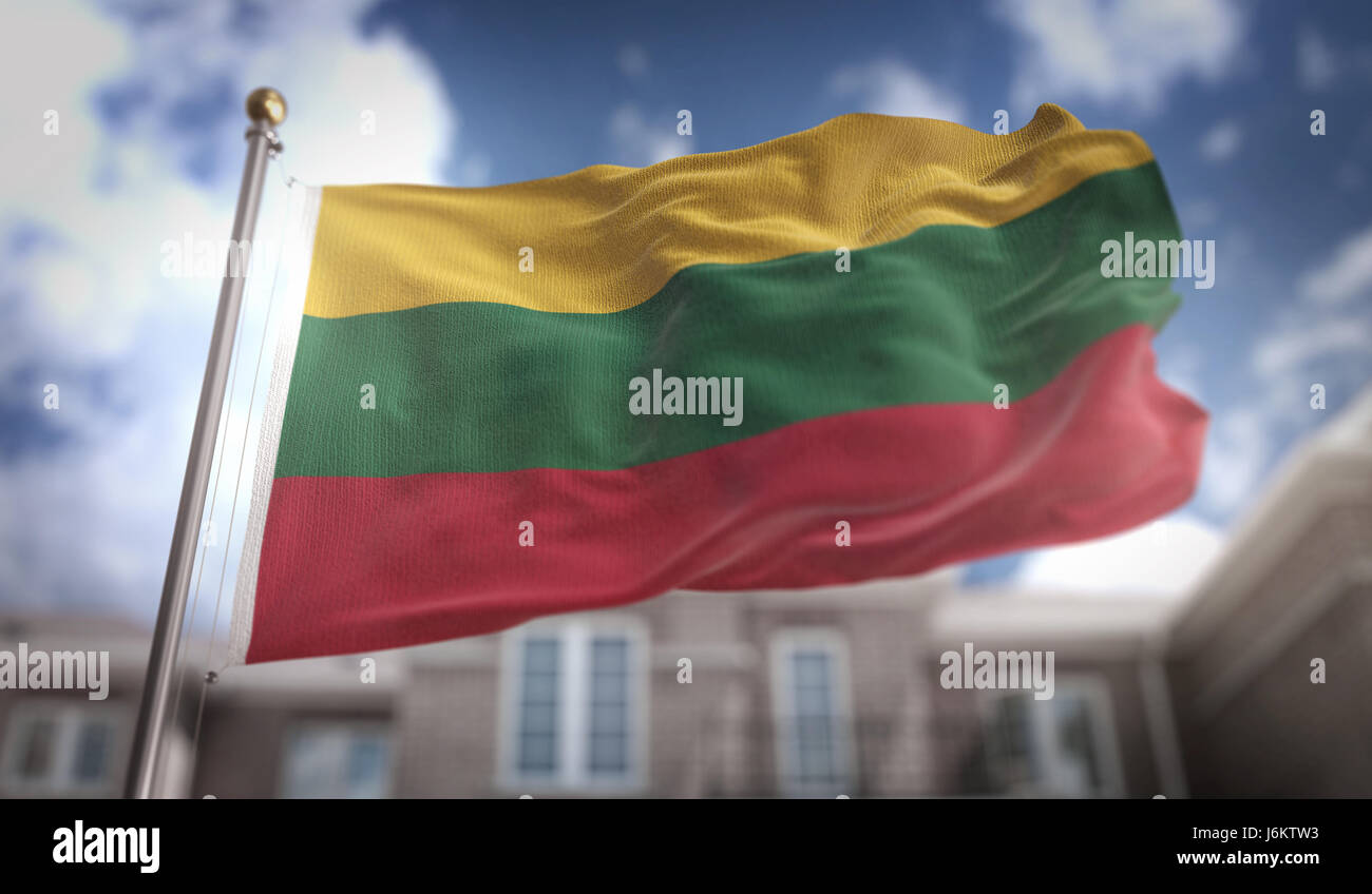 Lithuania flag hi-res stock photography and images - Alamy