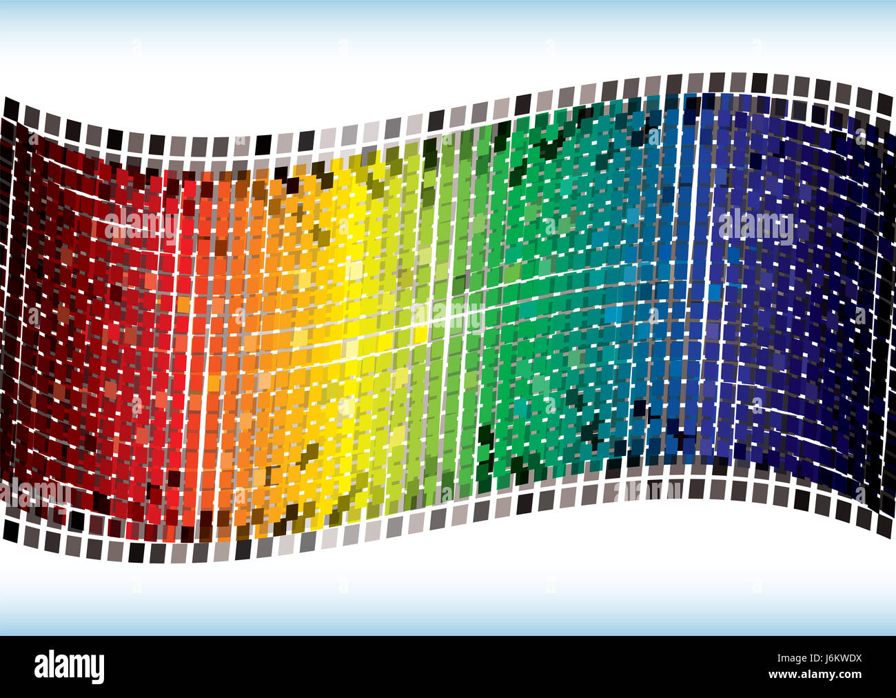 rainbow abstract spectrum abstraction backdrop background wave motion ...