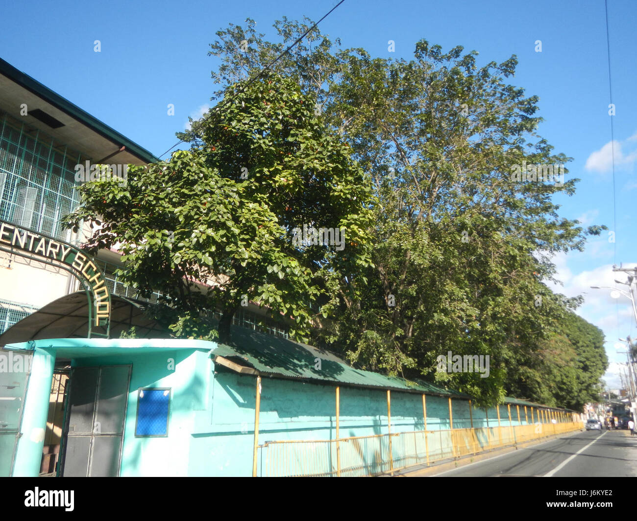 08259 Punta Santa Ana Manila Barangays Schoos Felix Y. Manalo Street  09 Stock Photo