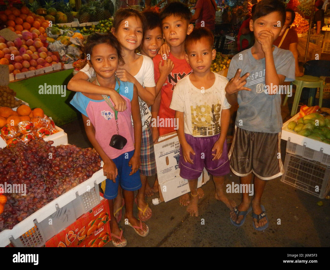 087612 Poblacion, Night Market, Baliuag, Bulacan Stock Photo
