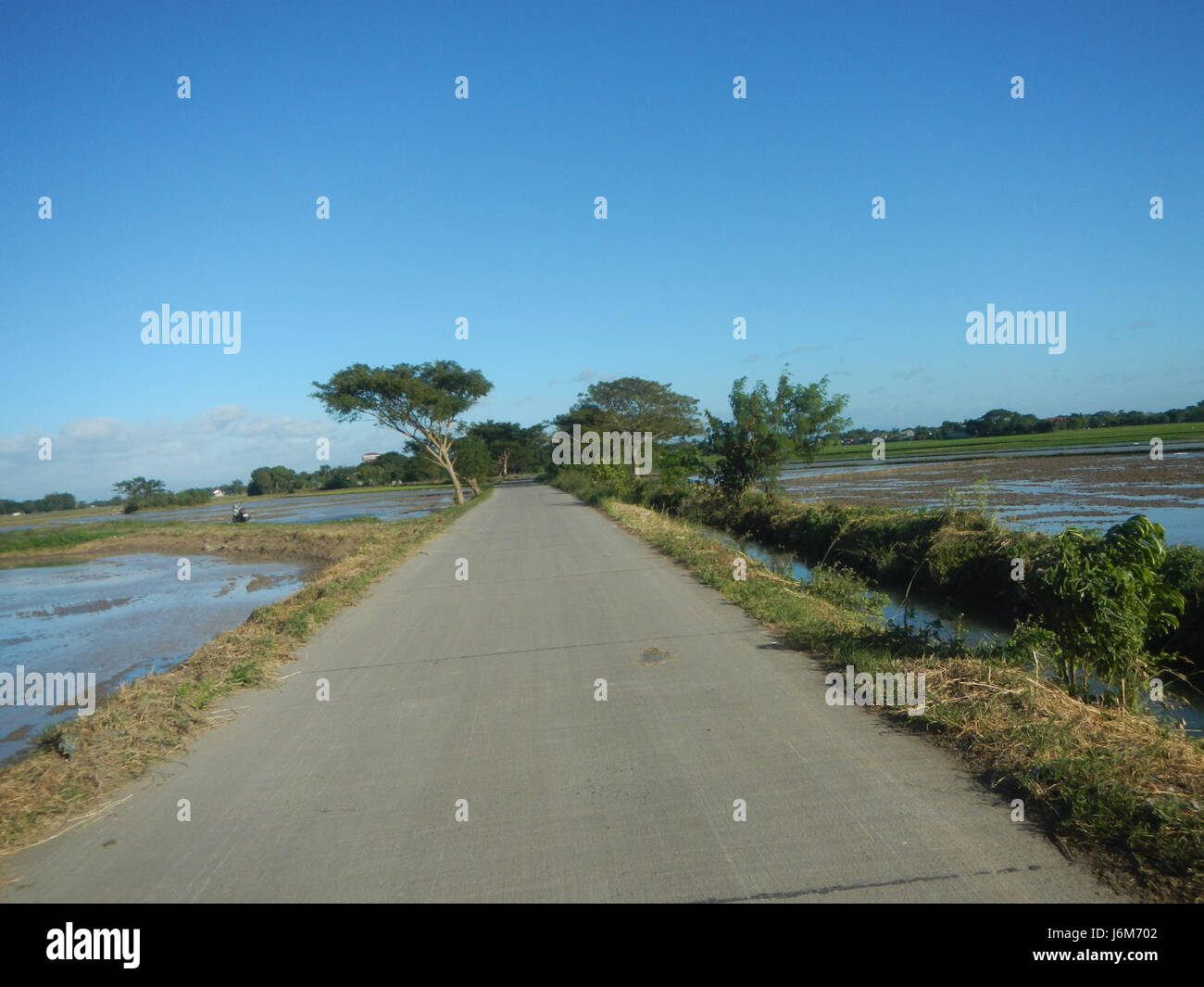 09098 Balucuc Apalit Pampanga plowing paddy fields irrigation flying ...