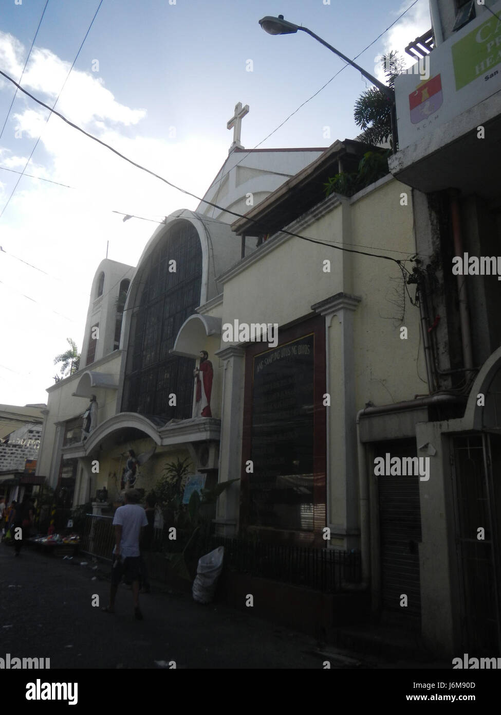 0729 San Juan Nepomuceno Church Barangays Streets Malibay, Pasay City  09 Stock Photo