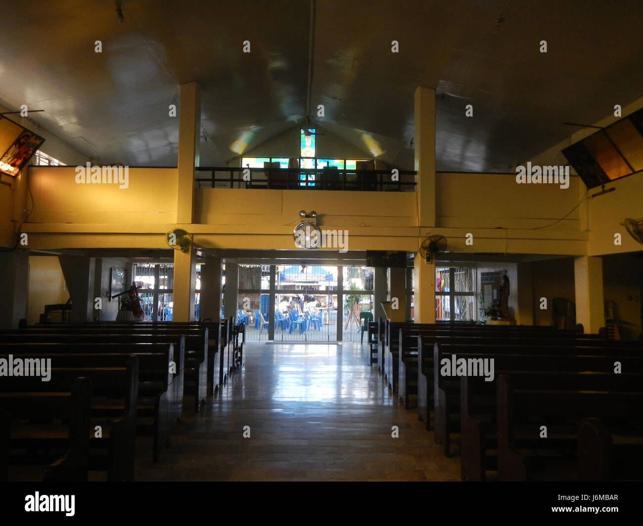 0751 Ortigas Avenue Extension Bridge School Church Santa Lucia Pasig City River  28 Stock Photo