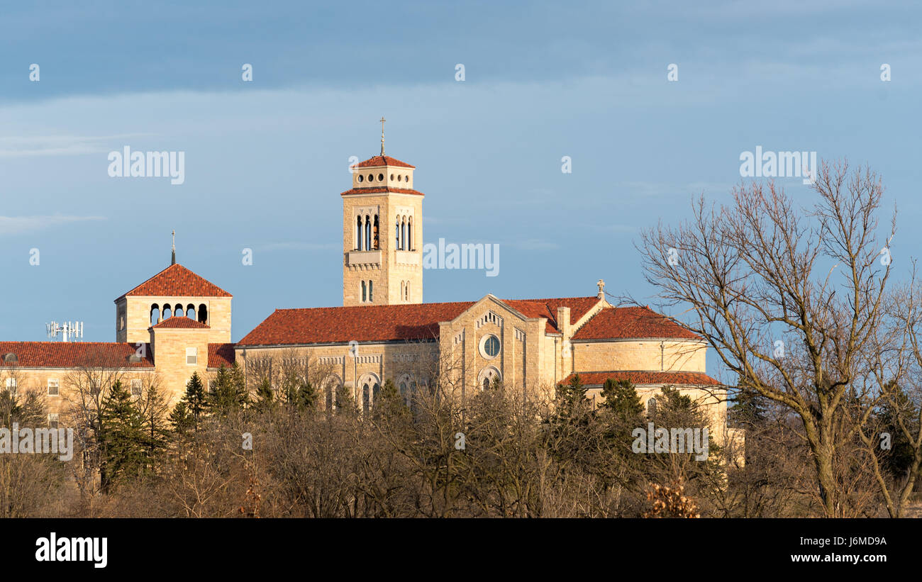 Chapel of Assisi Heights in Rochester, Minnesota Stock Photo Alamy