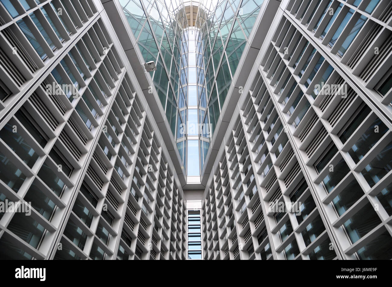 glass chalice tumbler office modern modernity windows window building Stock Photo Alamy