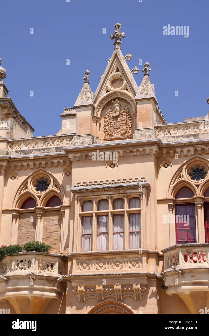 old town of malta Stock Photo - Alamy