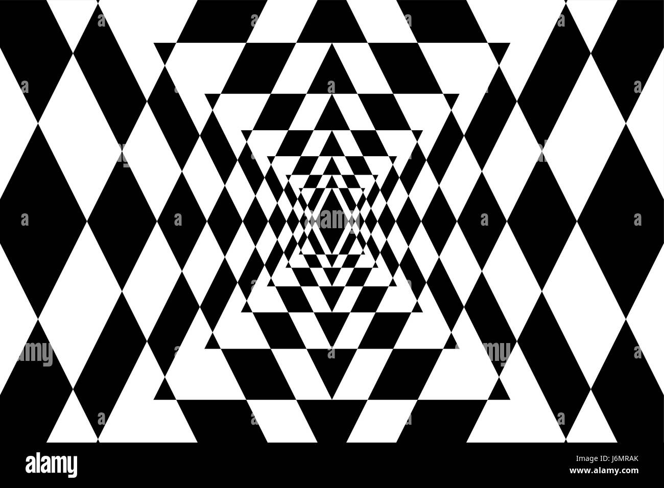Geometric abstract black and white background Stock Vector Image & Art ...