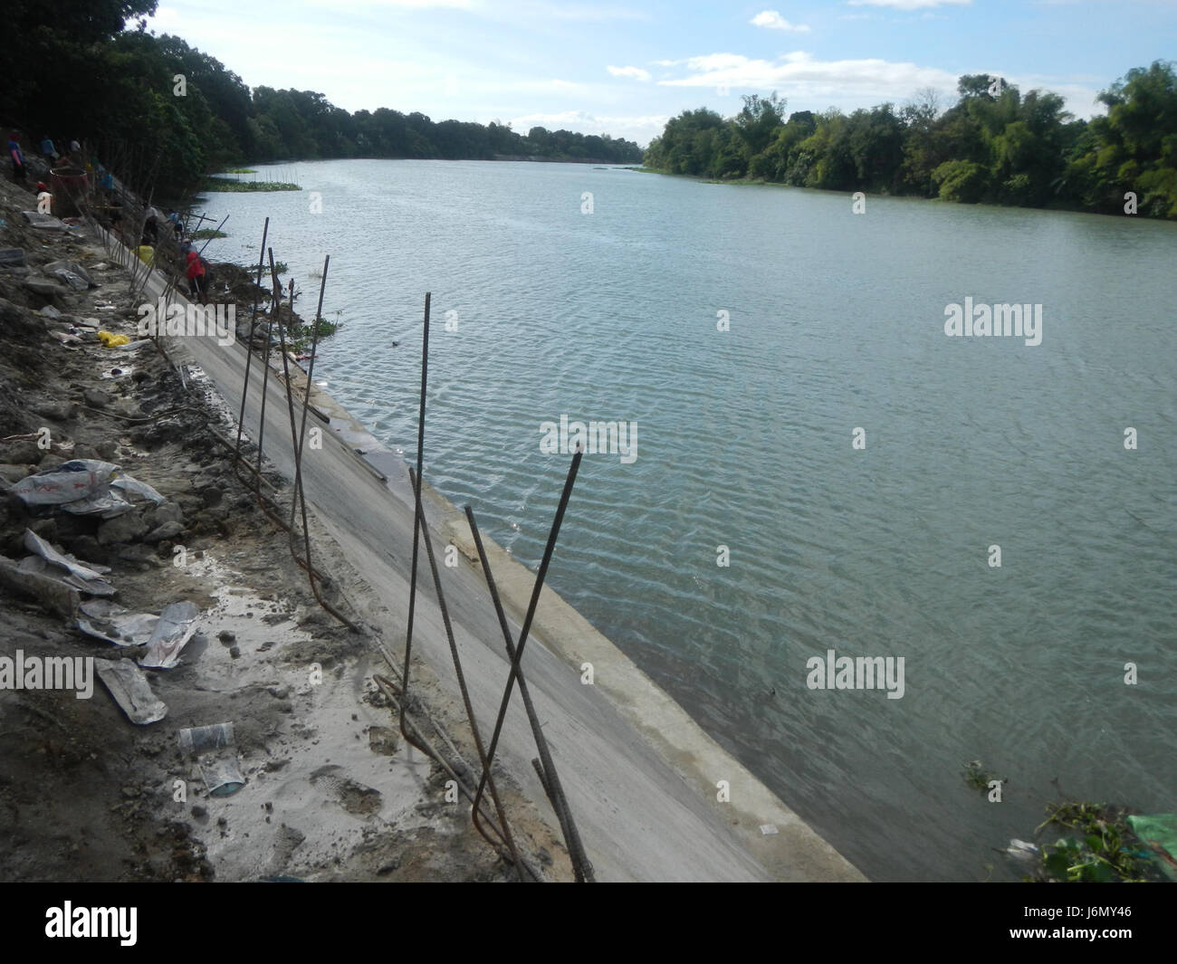 Construction of riprap along the Pulilan Riverbanks in the Bulacan ...