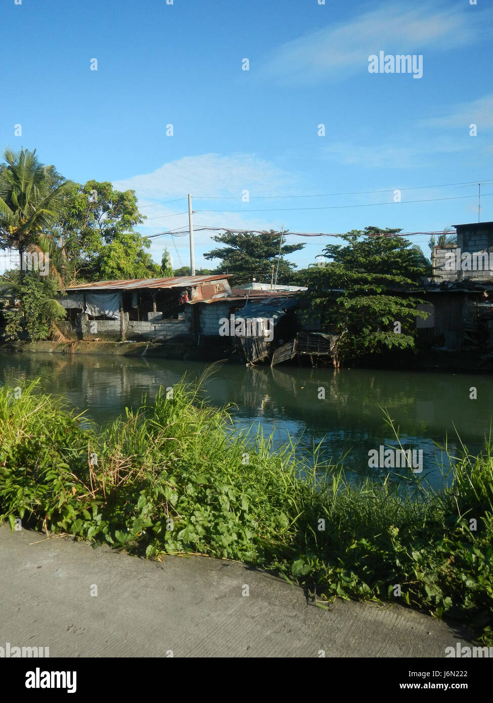 09478 Paddy fields irrigation Bagong Nayon Baliuag Bulacan Road Bridges  20 Stock Photo