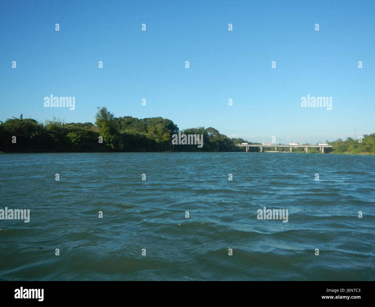 The image shows the riprap construction along the Pulilan Plaridel ...