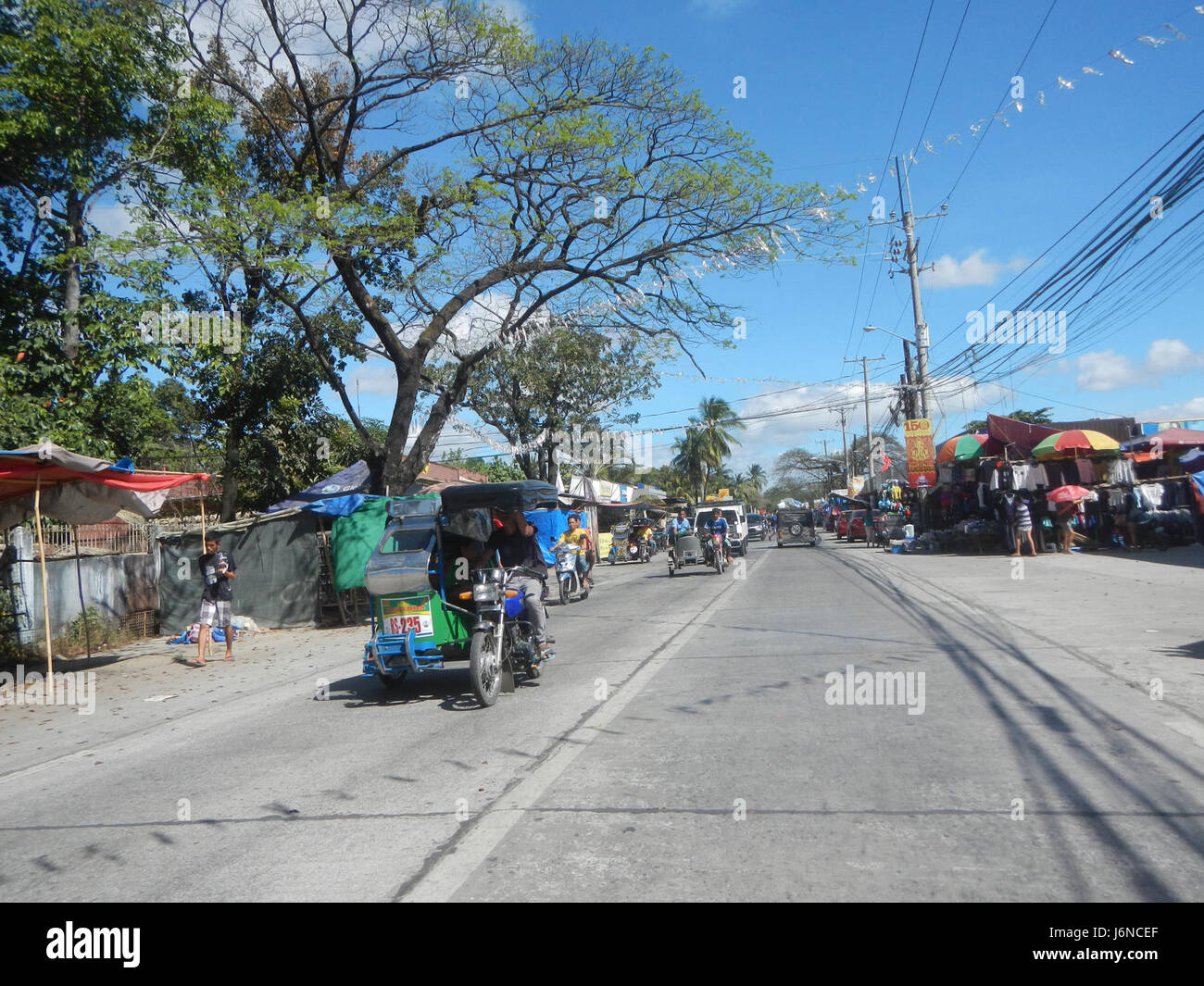 This image focuses on the Alejo Santos Highway in Bustos, Bulacan ...