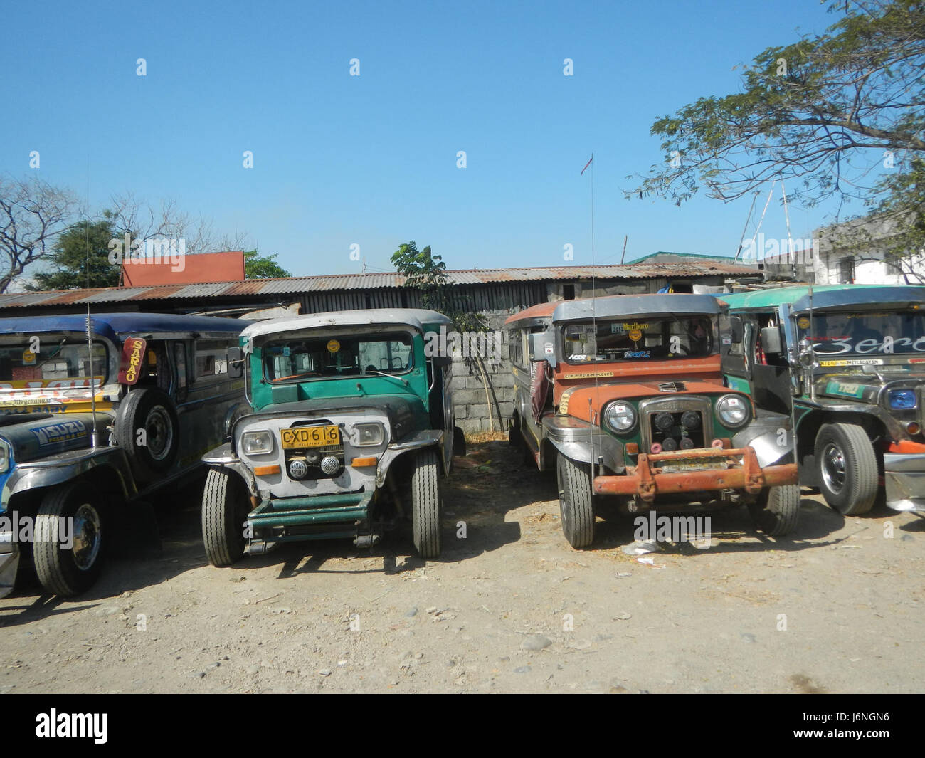 06594 Santa Clara Santa Maria Bulacan Jeep Terminal Road 31 Stock Photo ...