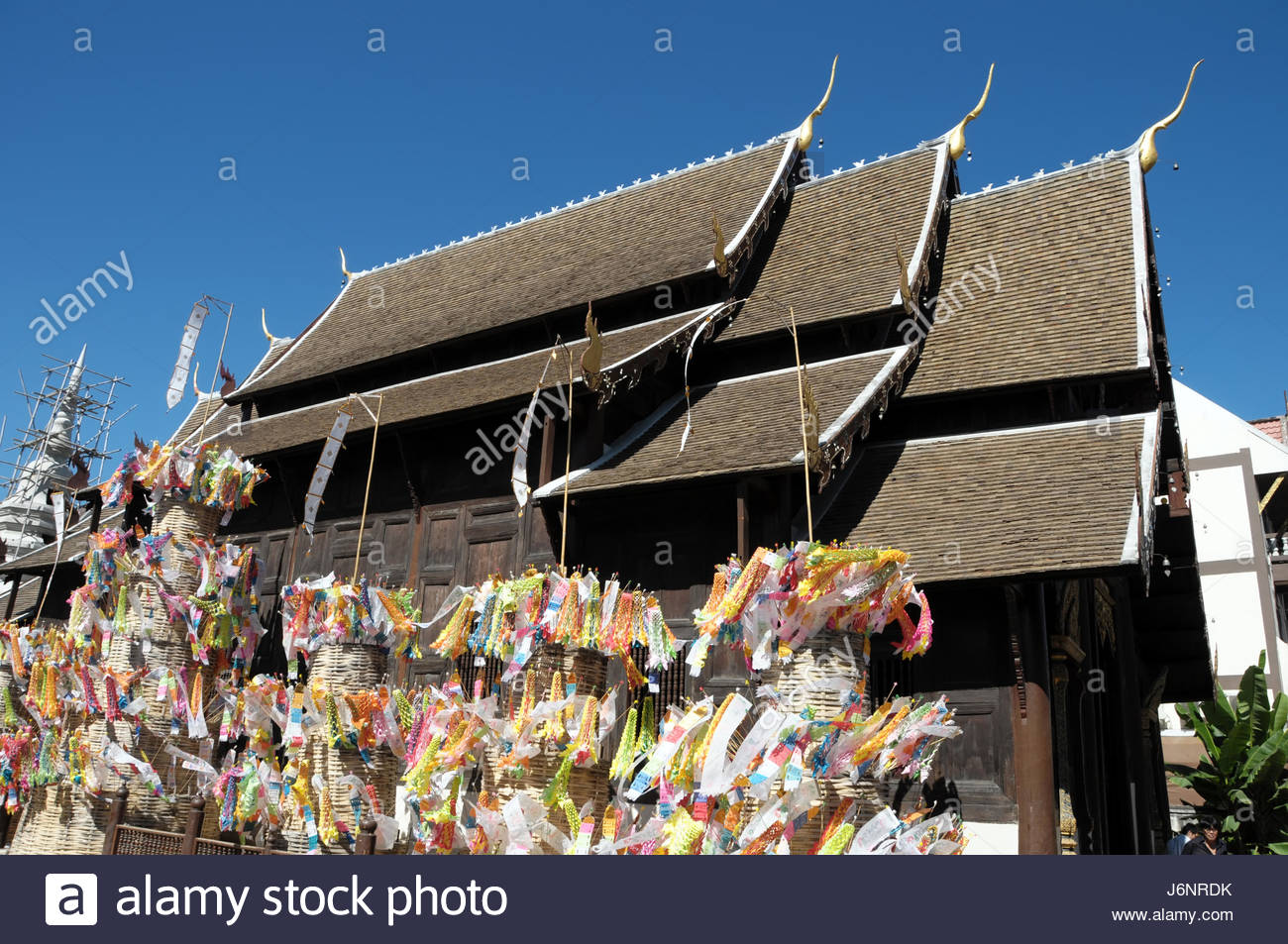 Thai Buddhist Flag Stock Photos Thai Buddhist Flag Stock - 