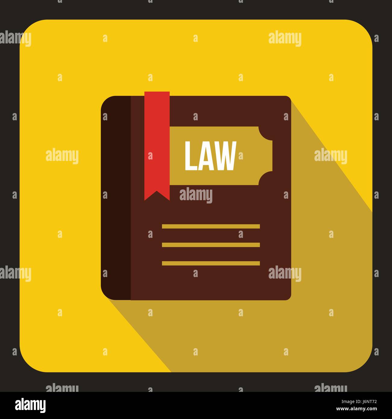 Law book icon in flat style Stock Vector Image & Art - Alamy