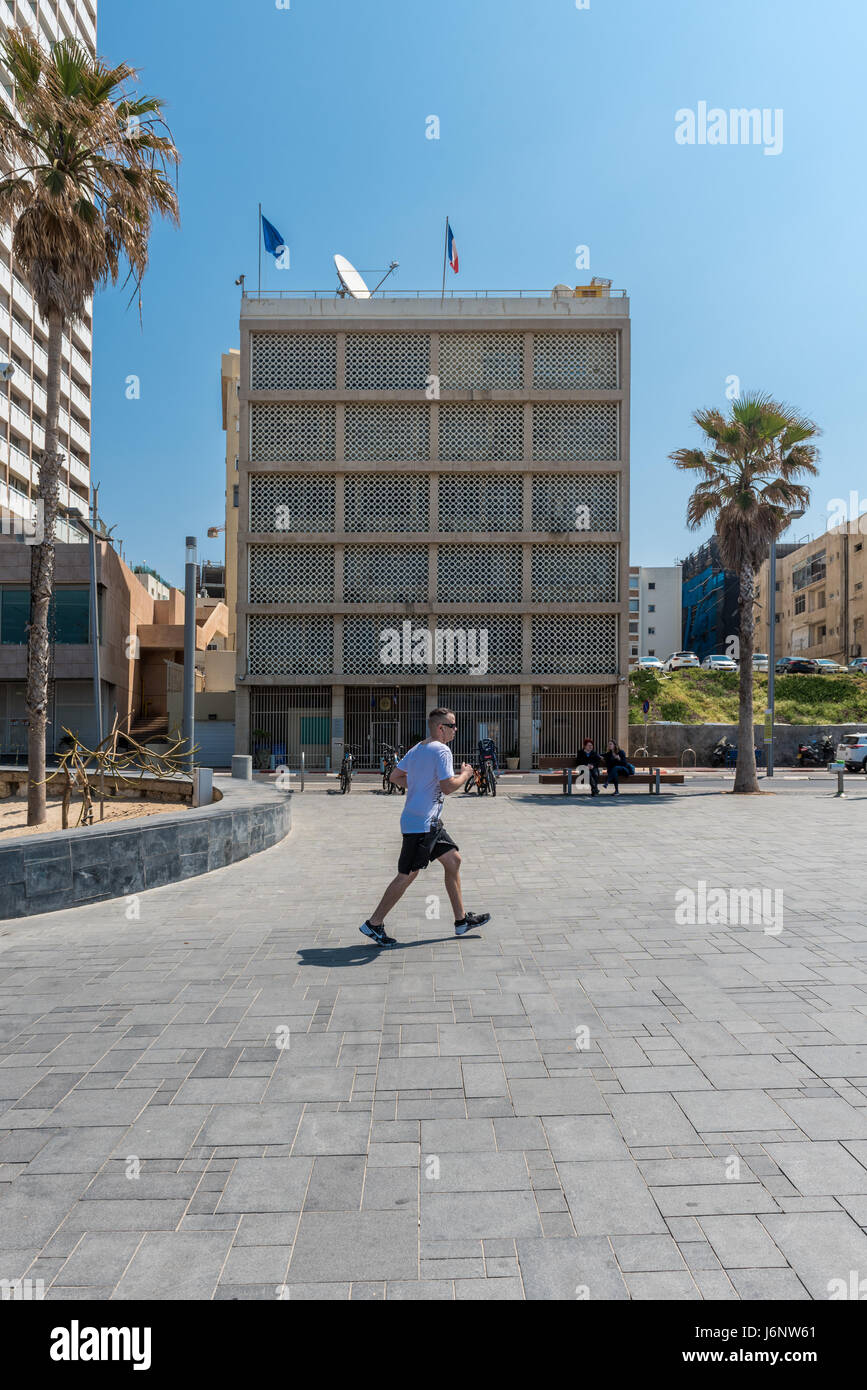 French embassy in israel tel hi-res stock photography and images - Alamy