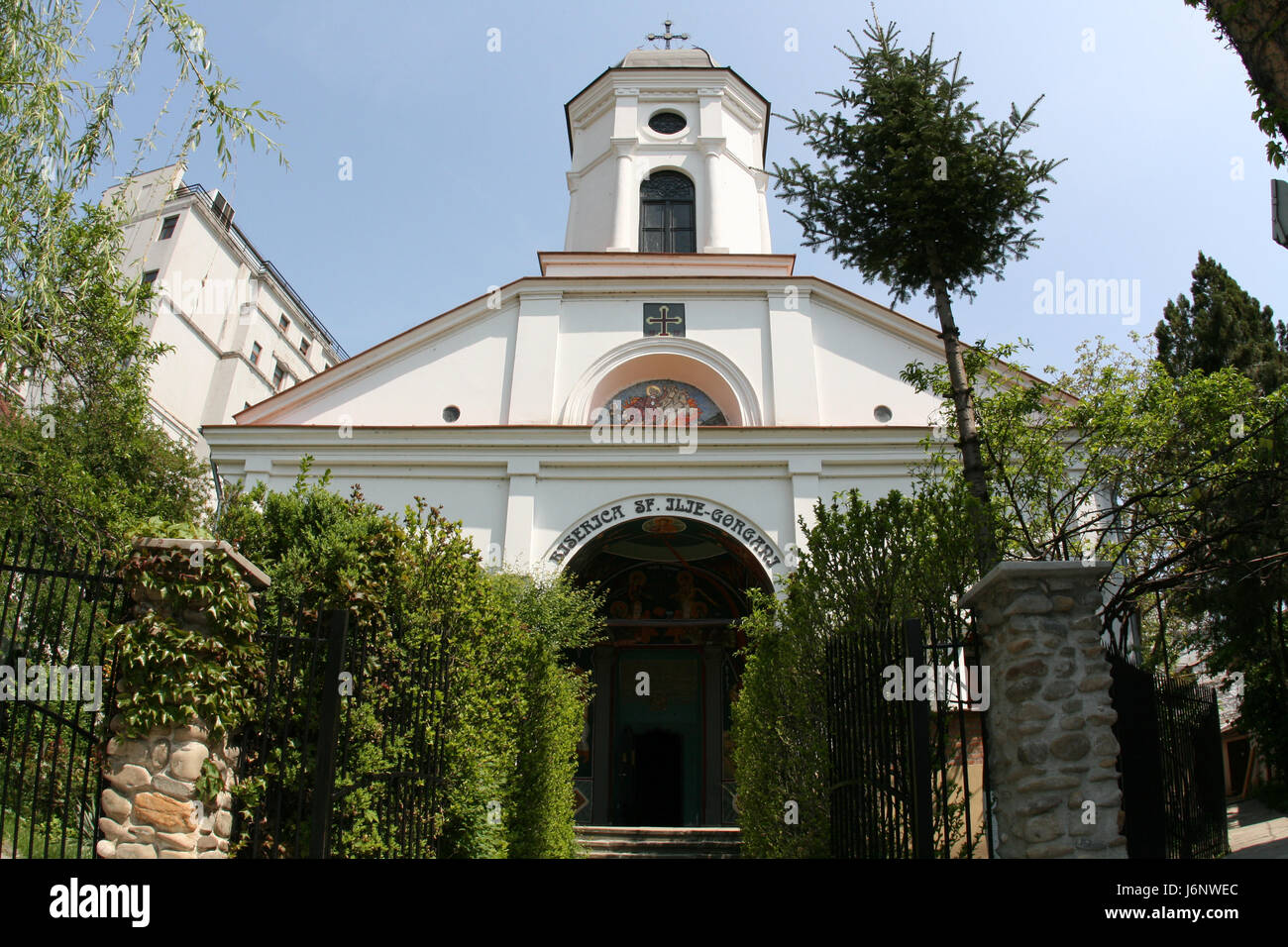 Romania Bucharest Sf Ilie Gorgani Stock Photo Alamy