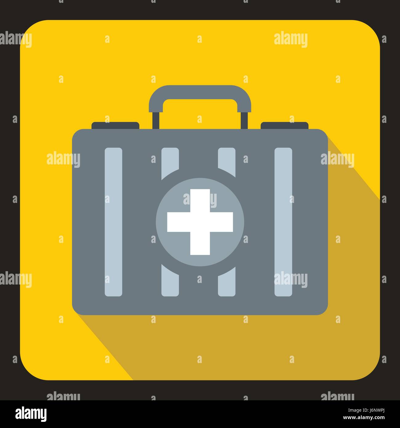 First aid kit icon, flat style Stock Vector Image & Art - Alamy