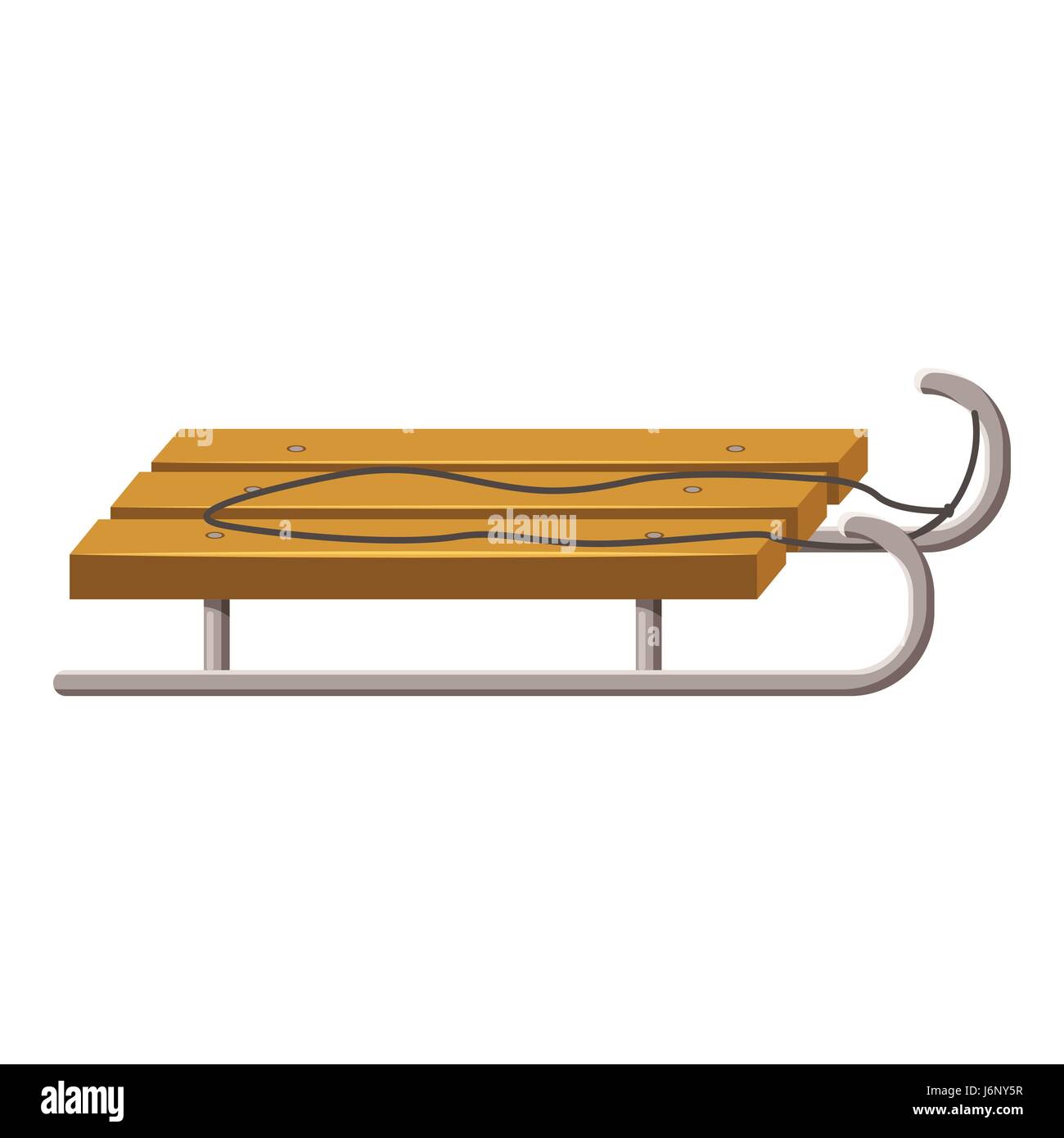 Sleigh icon, cartoon style Stock Vector Image & Art - Alamy