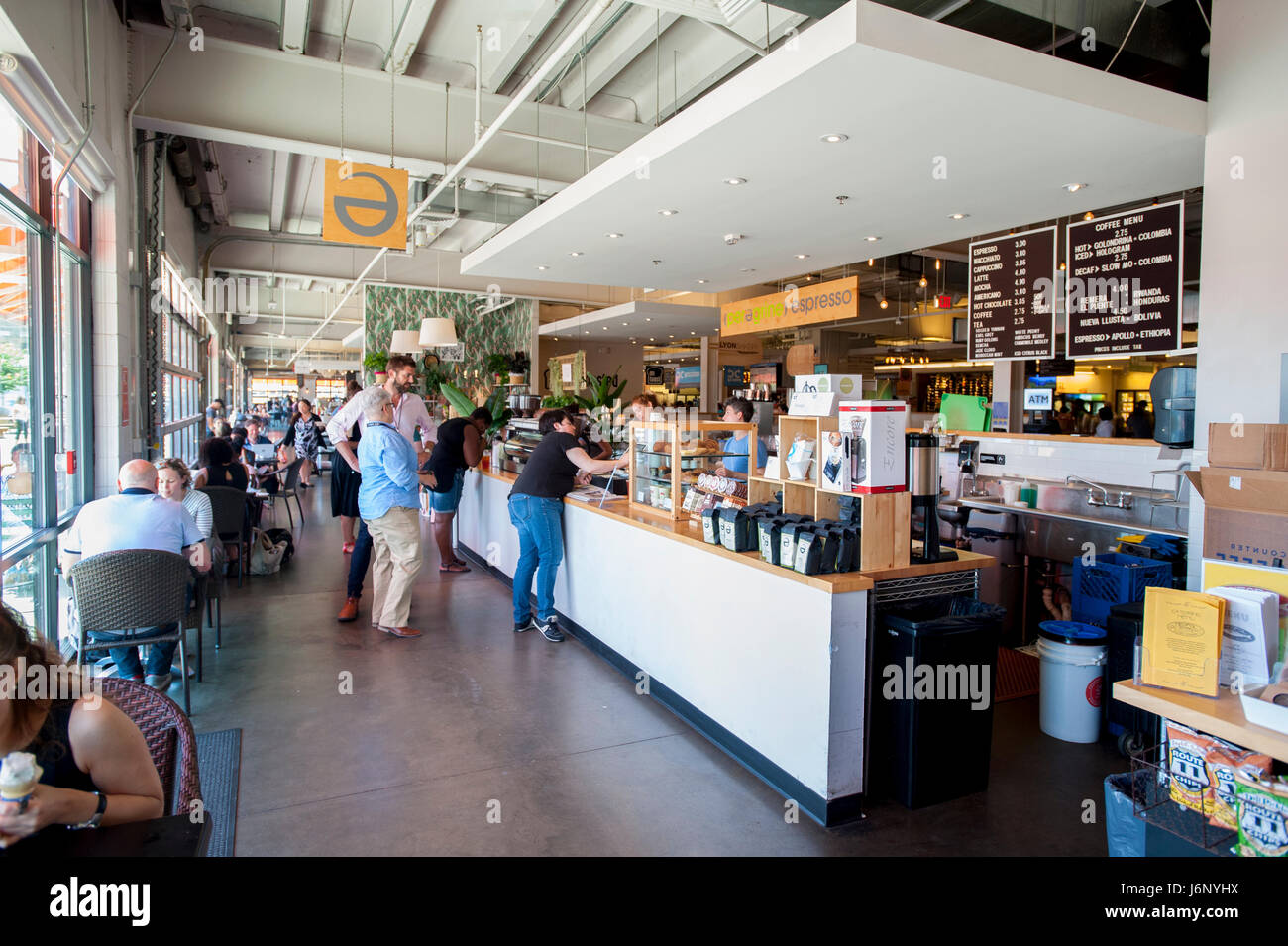 USA Washington DC Union Market hip market place for food and shopping