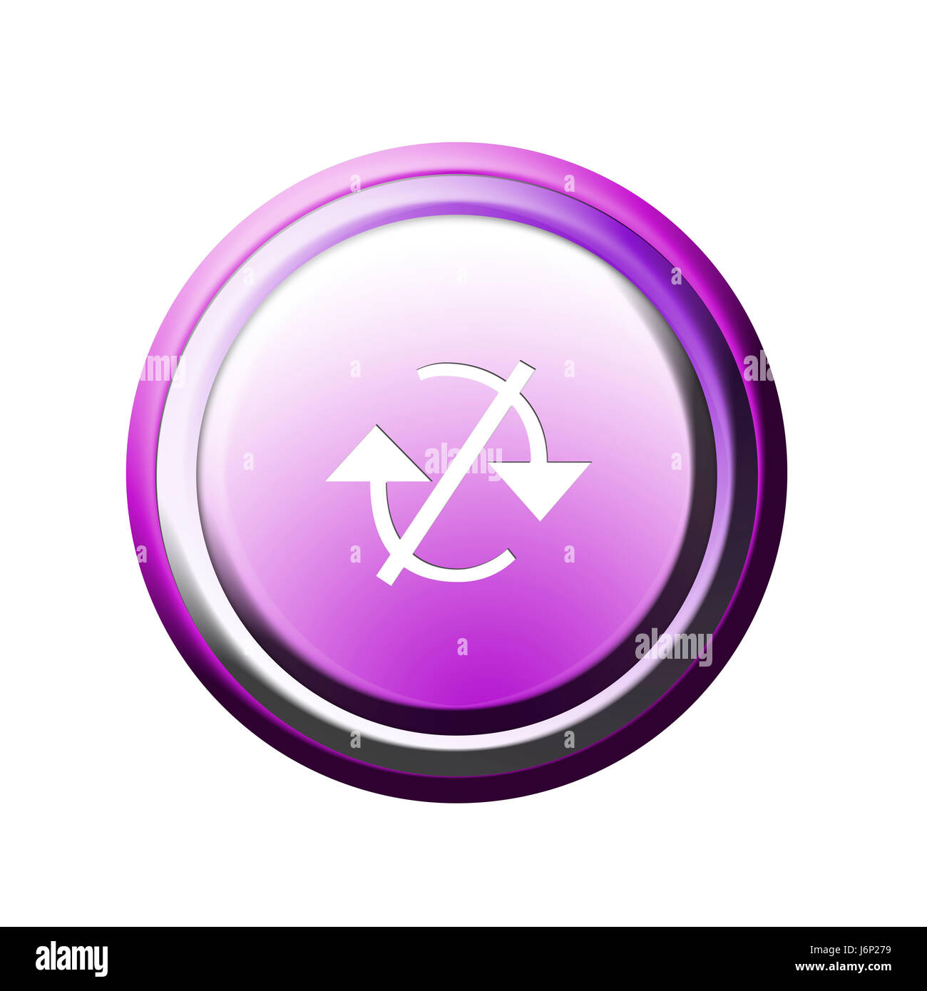 button with arrows Stock Photo - Alamy