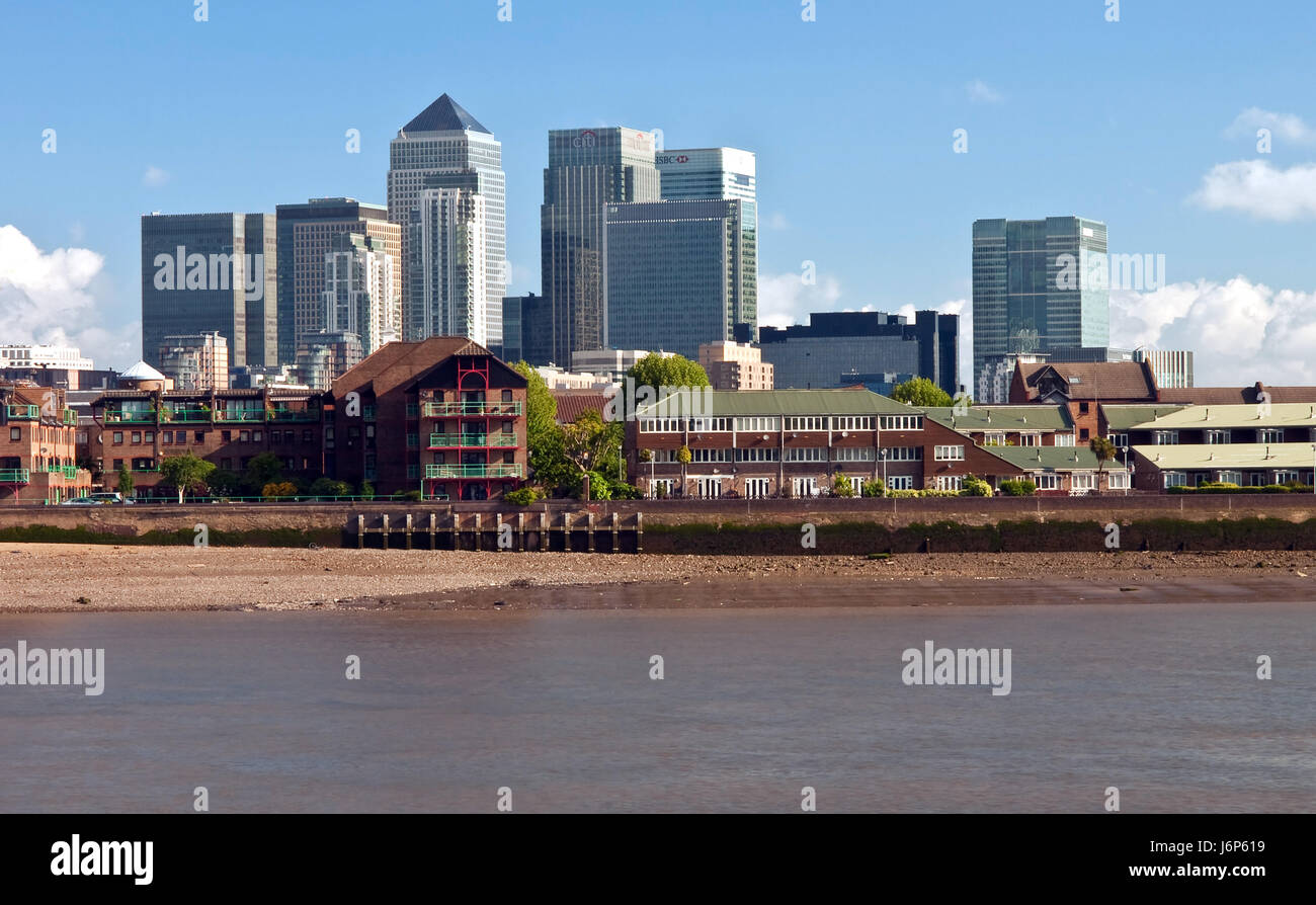 europe london canary commercial blue europe london england thames