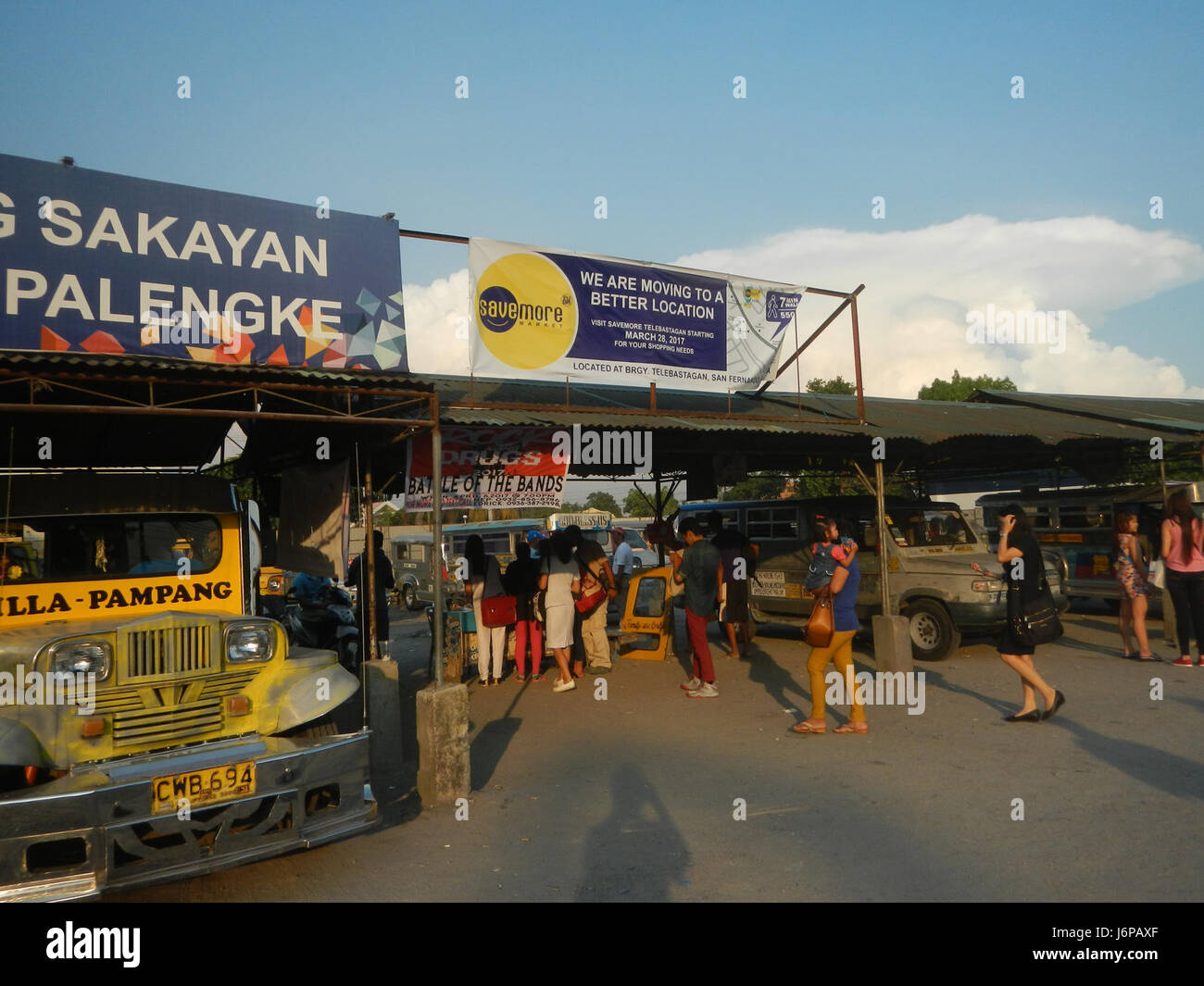 The Jeep Transport Terminal in Santo Domingo, Angeles City, Pampanga ...